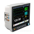 Multiple Parameters ECG Monitor, CE Marked 12-inch SPO2, ECG, NIBP, TEMP, PR & RESPNew